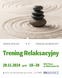  MCK zaprasza na trening relaksacyjny z psychologiem